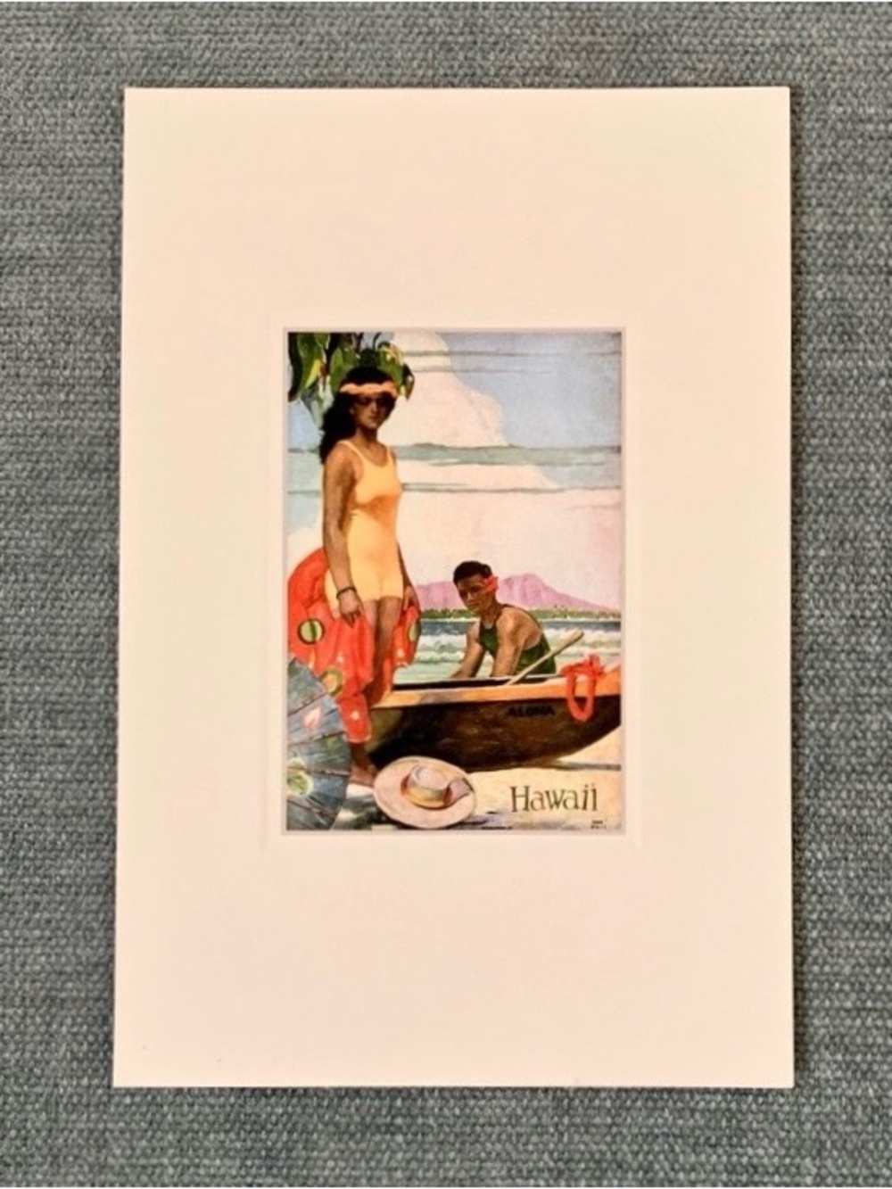 Hawaii Hawaiian Postcard